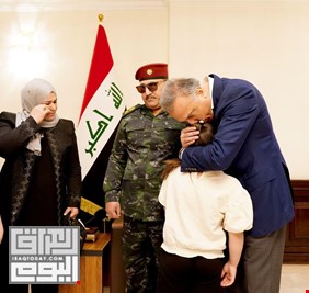 لماذا استقبل رئيس الوزراء مصطفى الكاظمي لواء في الجيش العراقي مع افراد عائلته؟
