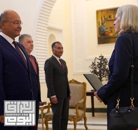 سفيرة واشنطن الجديدة تصل بغداد