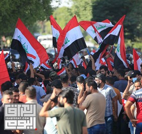مراسلو (العراق اليوم) ينقلون صور وفيديوهات الاحتجاج من مختلف مدن العراق ضد تشكيل حكومة الاطار التنسيقي