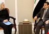 الاعرجي والسفيرة الأمريكية رومانوسكي في لقاء مشترك والهول حاضراً
