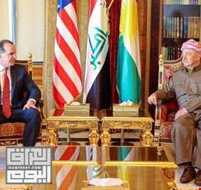 تفاصيل اللقاء بين مسعود البارزاني ومبعوث الرئيس الأمريكي بايدن