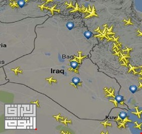 العراق يجني 100 مليون دولار سنوياً من مرور الطائرات في اجوائه