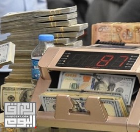 أسعار الدولار تسجل 166 ألف دينار للورقة في بغداد