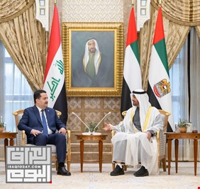 السوداني يبحث مع رئيس الإمارات العربية المتحدة عدداً من الملفات