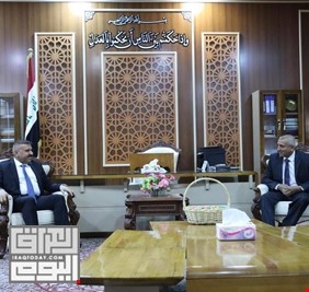وزير الداخلية يلتقي رئيس محكمة استئناف صلاح الدين ويشيد بدور القضاء في مساندة القوات الأمنية