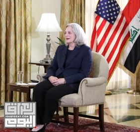 السفيرة الأمريكية رومانوسكي تتحدث عن مصير التواجد الأمريكي في العراق و أبعاد زيارة بايدن للمنطقة و تشيد بالبنك المركزي العراقي