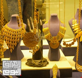 استقرار أسعار الذهب في أسواق بغداد واربيل