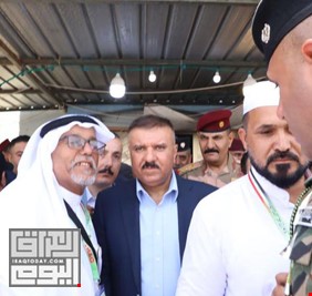 الشمري اخر مسؤول حكومي عراقي يودع حجاج بيت الله الحرام على حدود السعودية