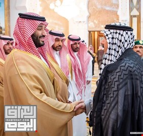 ولي العهد السعودي يستقبل وزراء الداخلية و التخطيط و التعليم العالي  في الحكومة العراقية
