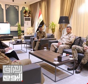 معاون رئيس أركان الجيش يستقبل مدير التدريب ببعثة الناتو العاملة في العراق