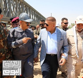 وزير الداخلية يطلع ميدانياً على آخر أعمال جسر الفاضلية الحديدي والطريق الرابط بين بغداد وجرف النصر في بابل