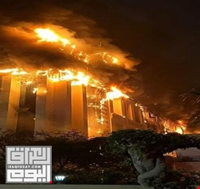 اندلاع حريق هائل بمديرية أمن ‎الإسماعيلية بالقاهرة وإصابة 21 شخصاً