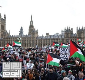 تظاهرات في لندن وباريس ونيويورك دعما لفلسطين... ودعوات لـ