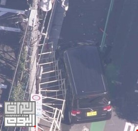الشرطة اليابانية توقف رجلا بعد اصطدام سيارة بحاجز قرب السفارة الإسرائيلية في طوكيو
