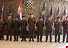 معاون رئيس أركان الجيش للادارة يلتقي قائد القوات البرية الكرواتية