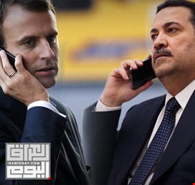 تفاصيل المكالمة الهاتفية بين السوداني والرئيس الفرنسي