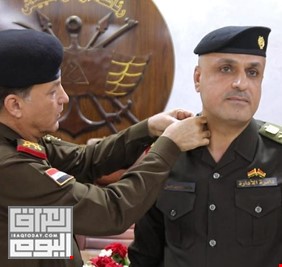 العلاق يهنئ ضباط الجيش العراقي بمناسبة ترقيتهم