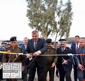 الشمري يفتتح  أول قاطع مرور للطرق السريعة في العراق