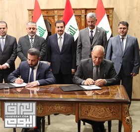 العراق يوقع عقد استثمار  حقل بن عمر لإنتاج 300 مليون قدم مكعب من الغاز
