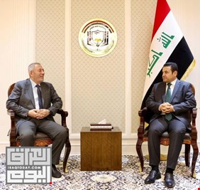 الأعرجي يستقبل السفير الأردني في بغداد بمناسبة انتهاء مهام عمله