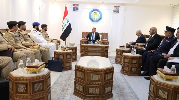 وزير الداخلية يلتقي مدير عام قوات الحدود السعودي والوفد المرافق له