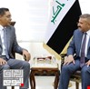وزير الداخلية يلتقي السفير الكويتي لدى العراق