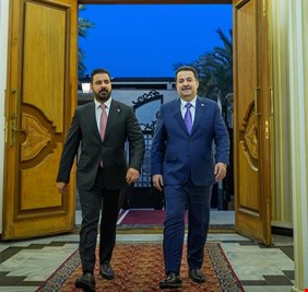 كواليس زيارة الزيدي إلى رئيس ائتلاف الإعمار والتنمية محمد شياع السوداني