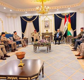وفد عسكري رفيع يبحث تعزيز الحماية الجوية للمنشآت النفطية في إقليم كردستان