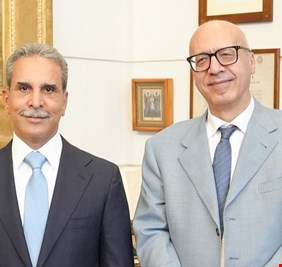 فائق زيدان ورئيس محكمة التمييز الإيطالية يبحثان تعزيز التعاون القضائي