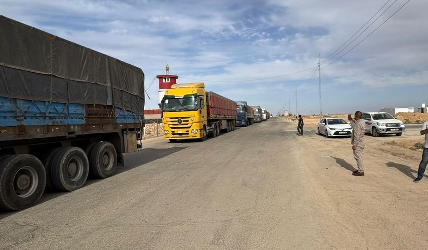 ‏المالية: نمو متسارع في حركة التبادل التجاري عبر مركز جمرك الوليد الحدودي