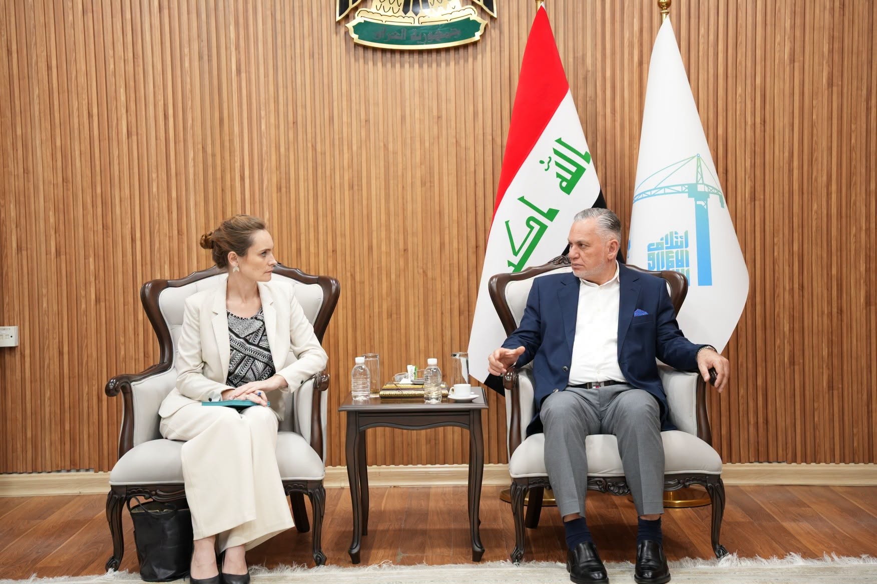 الأعرجي والمستشارة السياسية للسفارة البريطانية يبحثان تعزيز التعاون ودعم الاستقرار في العراق