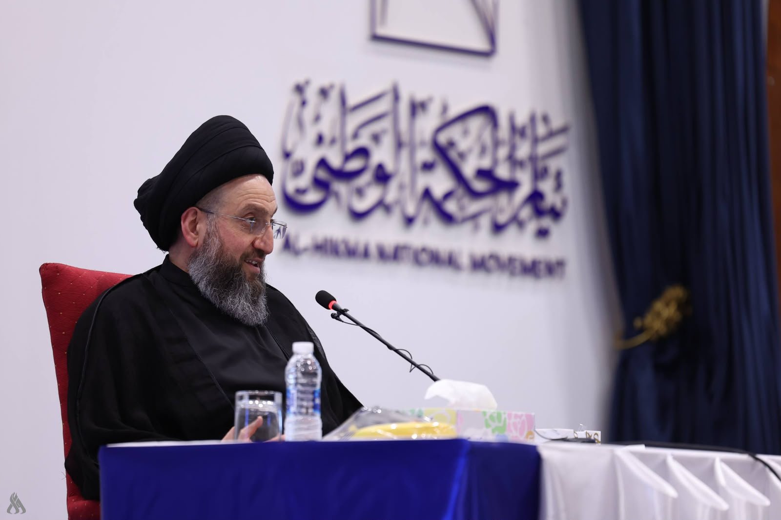 الحكيم  يشدد على حصر السلاح وملاحقة كبار الفاسدين