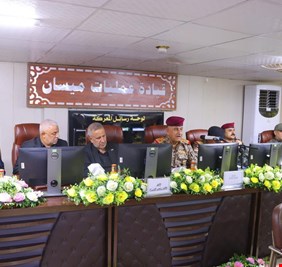 المحمداوي يترأس اجتماعاً أمنياً في ميسان: خطط خاصة لضمان انسيابية زائري الأربعين وتفويجهم بأمان