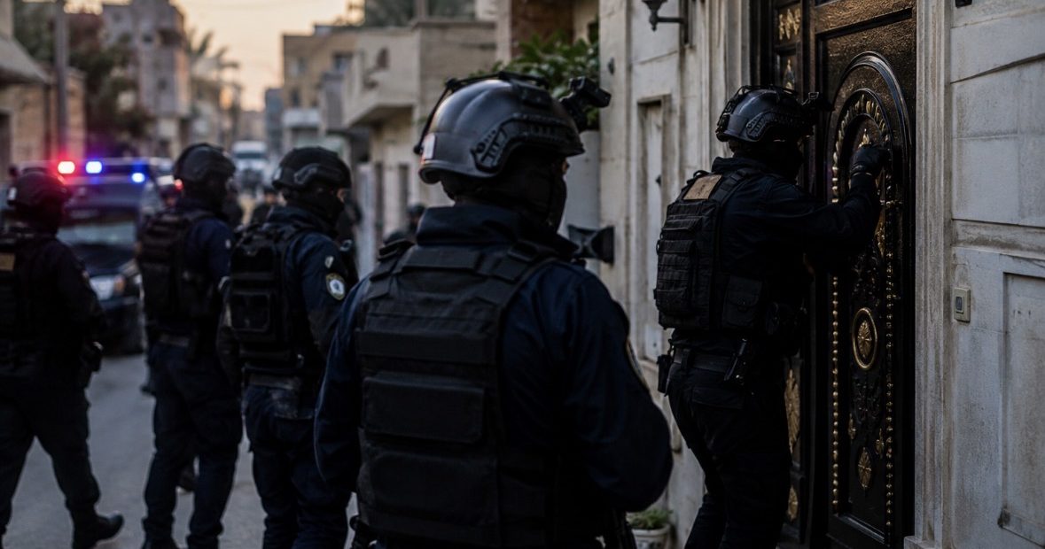 مداهمة 5 منازل جنوب الموصل في حملة لتعقب أموال مسؤول سابق متهم بالفساد