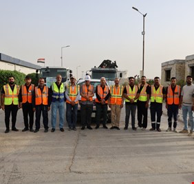 شركة خطوط الأنابيب النفطية تطلق حملة كبرى لخدمة زوار الأربعينية بإشراف مباشر من الموسوي