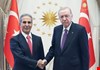 فائق زيدان يلتقي أردوغان في أنقرة لبحث تعزيز التعاون القضائي بين العراق وتركيا