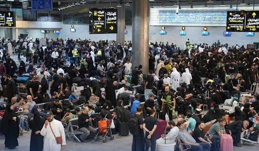 مطار النجف يستقبل أكثر من 125 ألف مسافر منذ منتصف تموز
