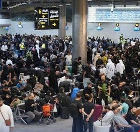 مطار النجف يستقبل أكثر من 125 ألف مسافر منذ منتصف تموز