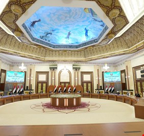 زيدان يحضر اجتماع ائتلاف إدارة الدولة ويؤكد أهمية تعزيز التعاون بين السلطات