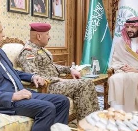 الوفد الأمني العراقي يبحث في السعودية الاعتداءات على مواقع الحشد ويطالب بالتعويضات