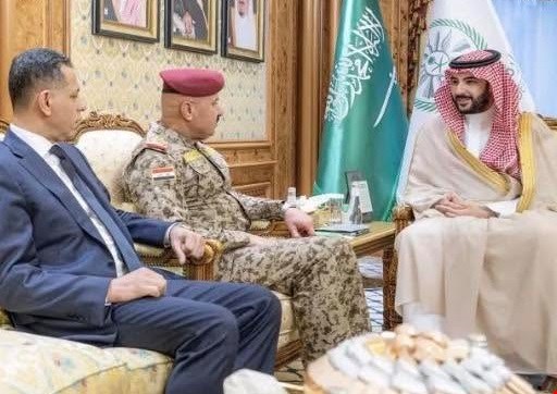 الوفد الأمني العراقي يبحث في السعودية الاعتداءات على مواقع الحشد ويطالب بالتعويضات