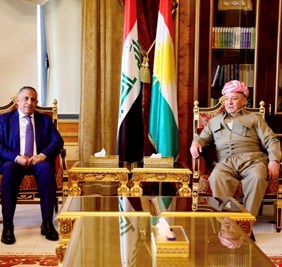 العبودي وبارزاني يبحثان ملفاً أمنياً مهماً بين بغداد وأربيل