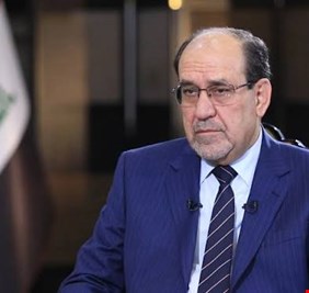 المالكي يدعو إلى حوار وطني لحصر السلاح ويحذر من صدام بين (أبناء الخندق الواحد)
