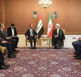 زيدان يبحث مع الأمين العام للأمن القومي الإيراني تفعيل التعاون القضائي والأمني