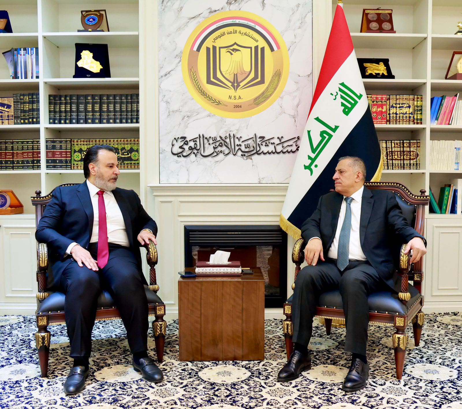 الحمداني يبحث مع مستشار الأمن القومي تعزيز التنسيق بشأن ملفات بغداد