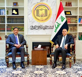العبودي يبحث مع الأمم المتحدة تطوير سنجار وتعزيز الأمن المستدام