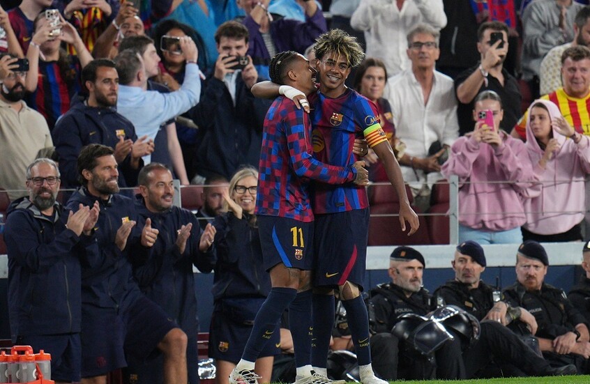 برشلونة يكتسح فينورد في مستهل مشواره بدوري الأبطال