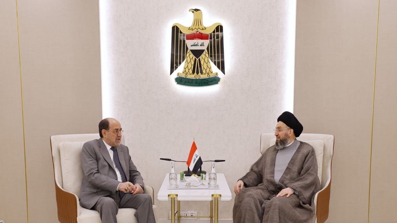 الحكيم والمالكي يتفقان على حصر السلاح بيد الدولة واستكمال الكابينة الحكومية