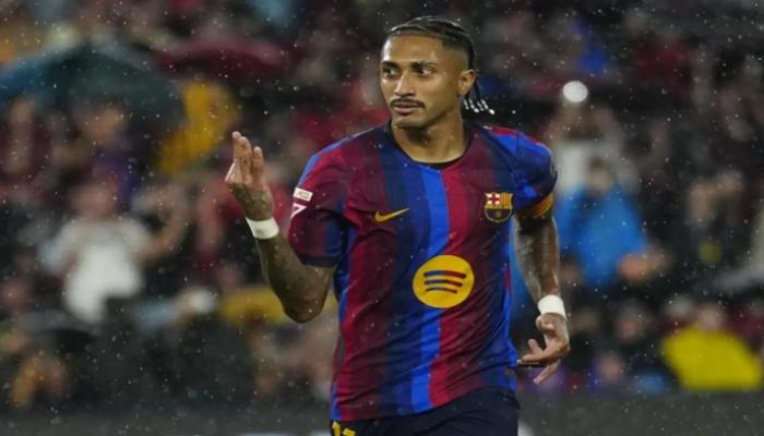 برشلونة يتنفس الصعداء بشأن رافينيا