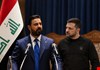 زيلينسكي يهنئ رئيس الوزراء العراقي بالعيد الوطني ويؤكد تعزيز التعاون بين بغداد وكييف